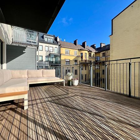 Modern Apartment With Private Terrace Helsinki Zewnętrze zdjęcie