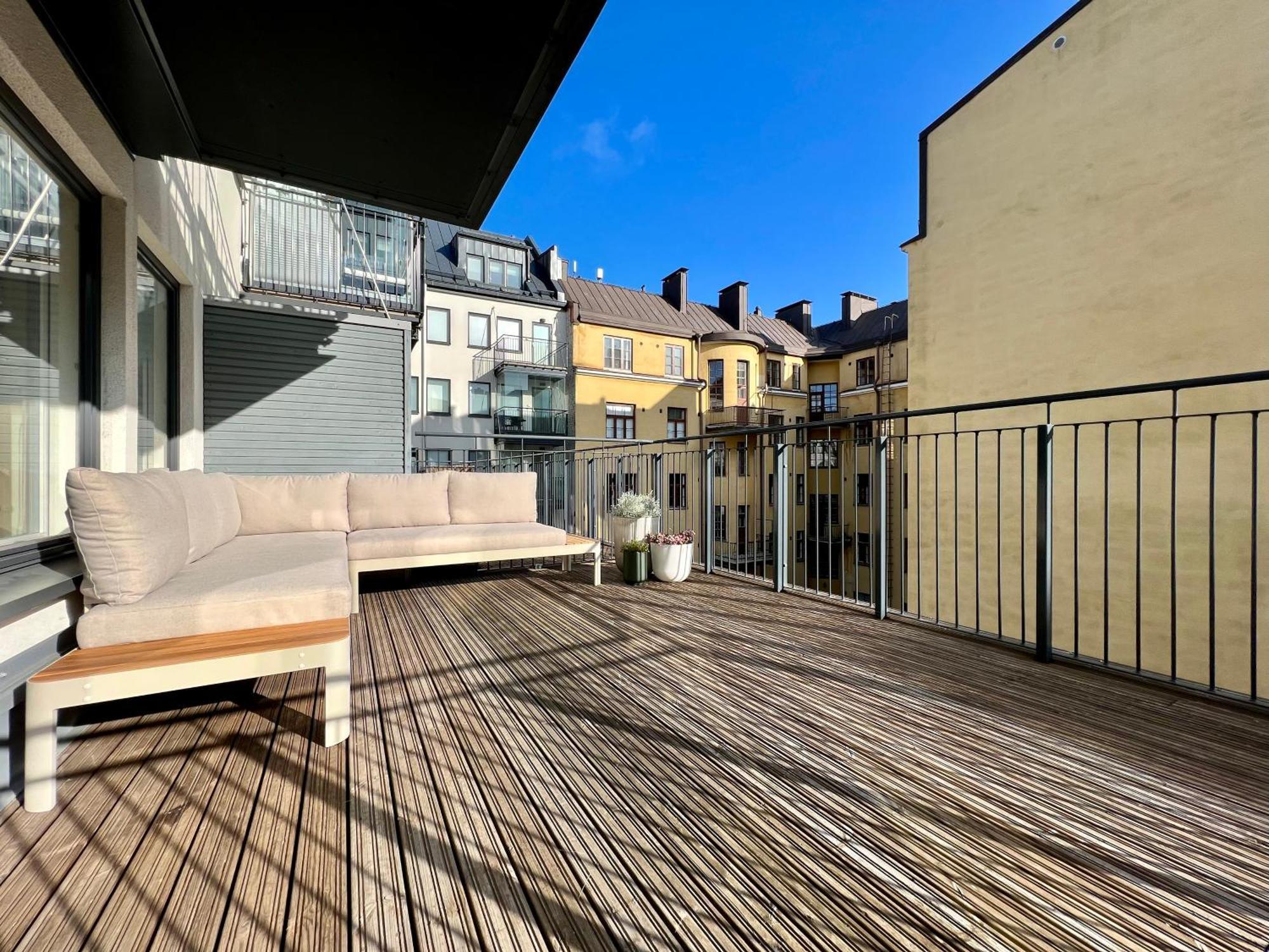 Modern Apartment With Private Terrace Helsinki Zewnętrze zdjęcie